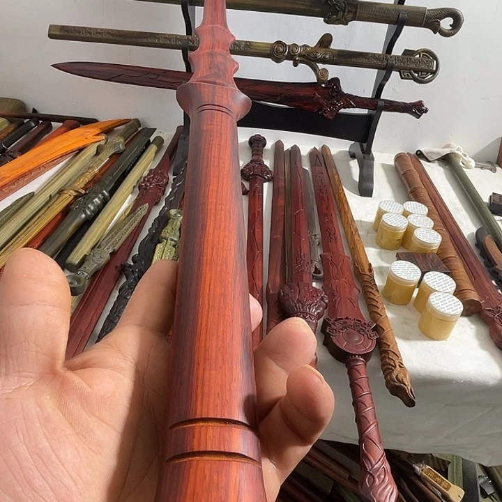 非洲紫檀双手剑120长