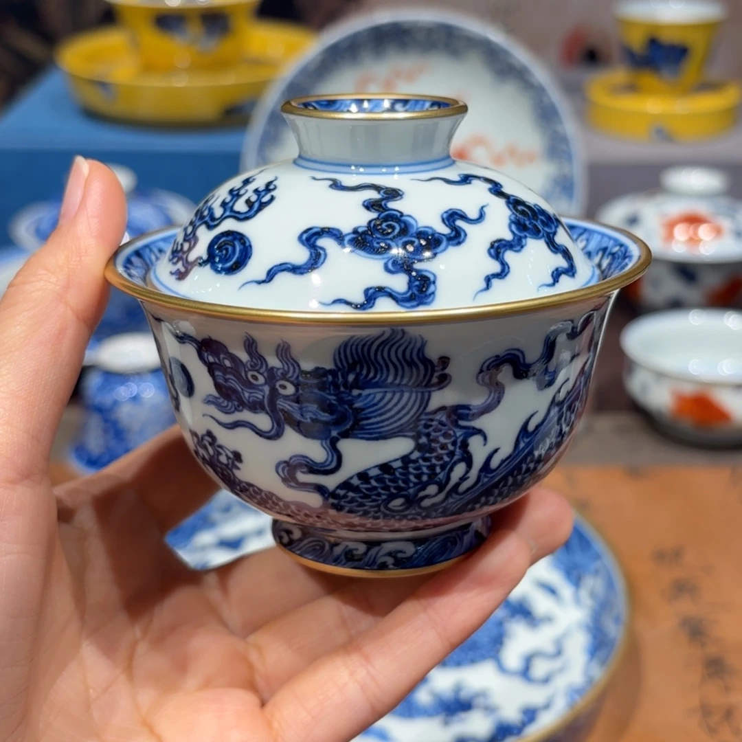 手工手绘陶瓷茶具