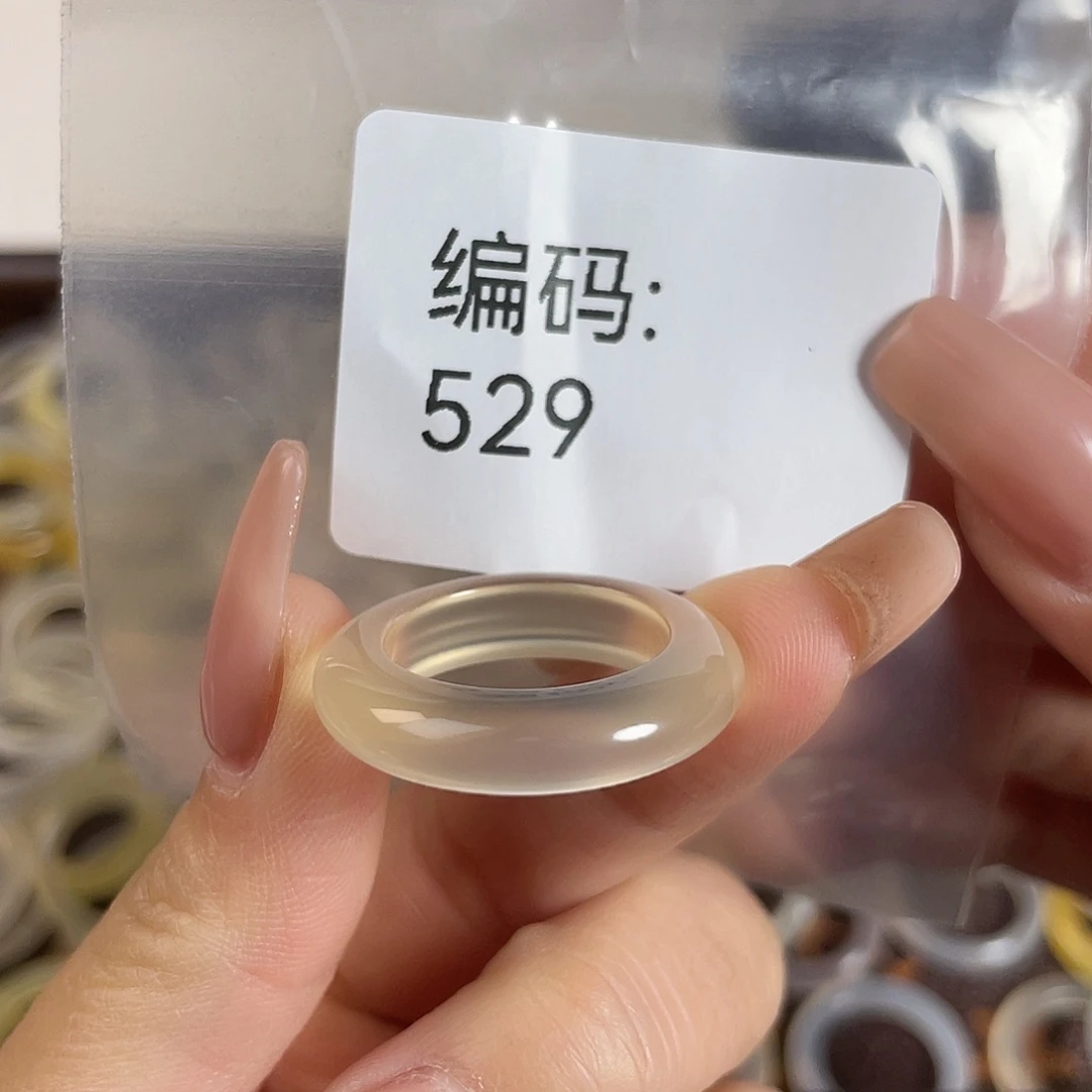 玛瑙/玉髓未镶嵌戒指529港16