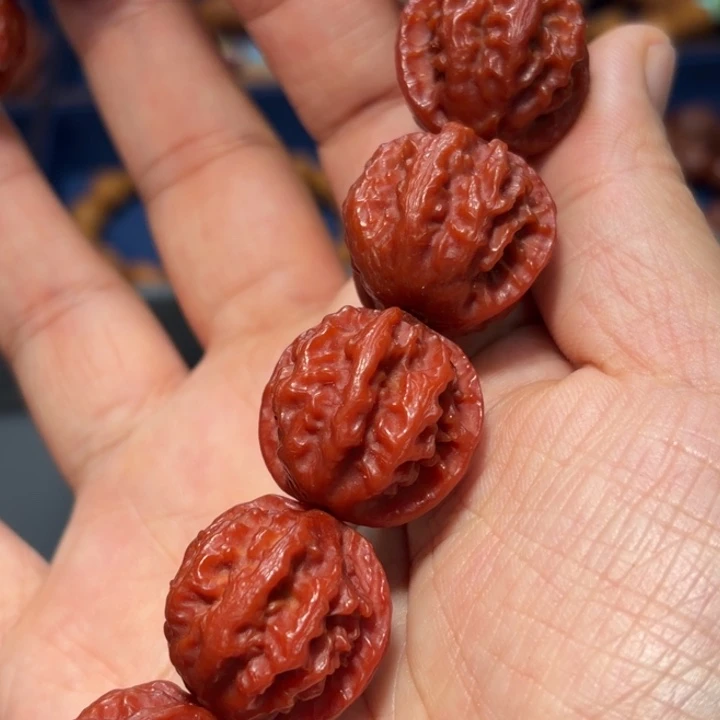 把件文玩核桃九龙6926