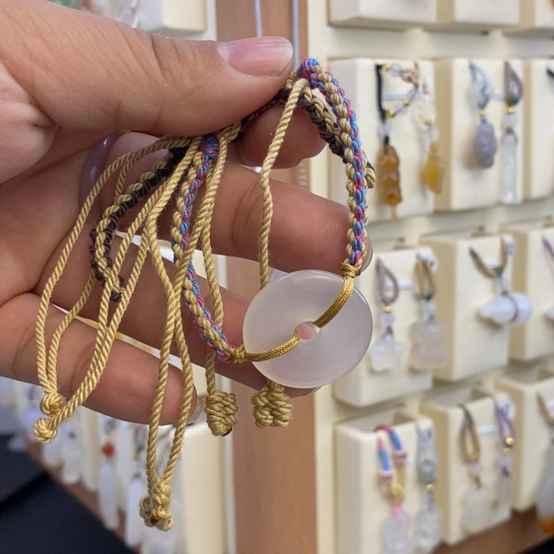 玛瑙/玉髓颈饰未镶嵌隐***体