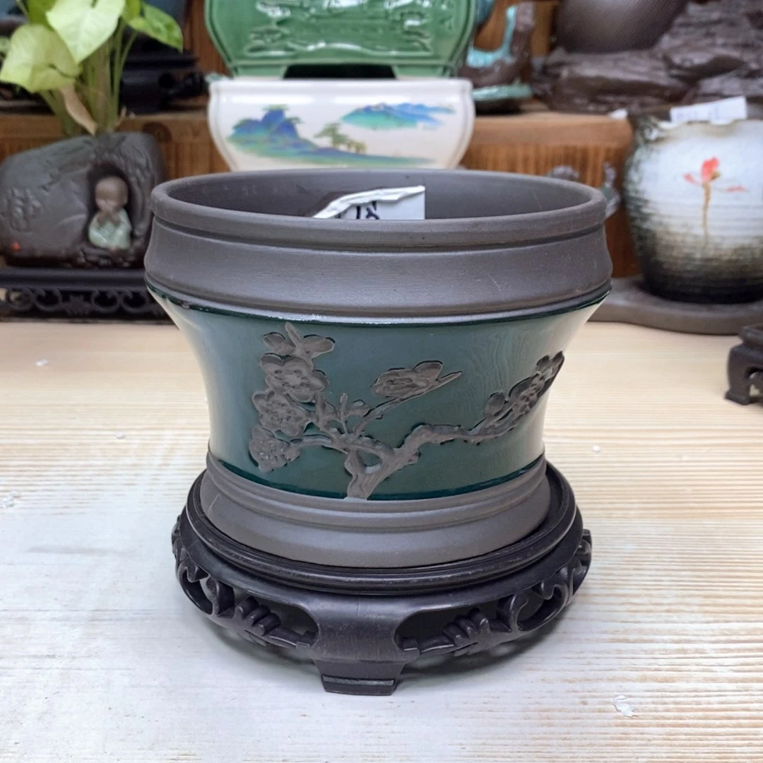 紫砂花盆紫砂陶瓷花盆抢购