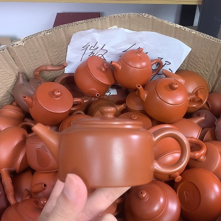 原矿朱泥茶壶茶具家用150