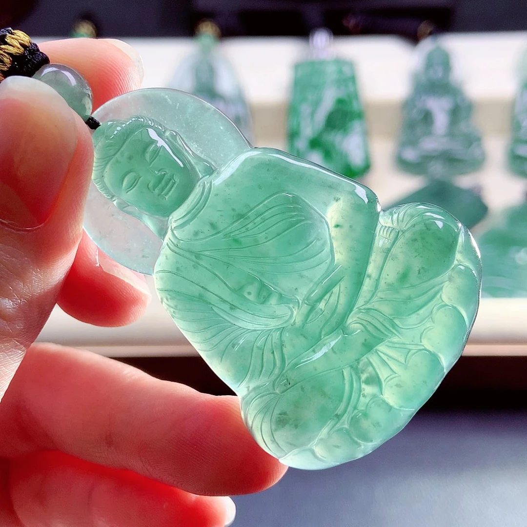 【闪购商品】颈饰未镶嵌翡翠天然
