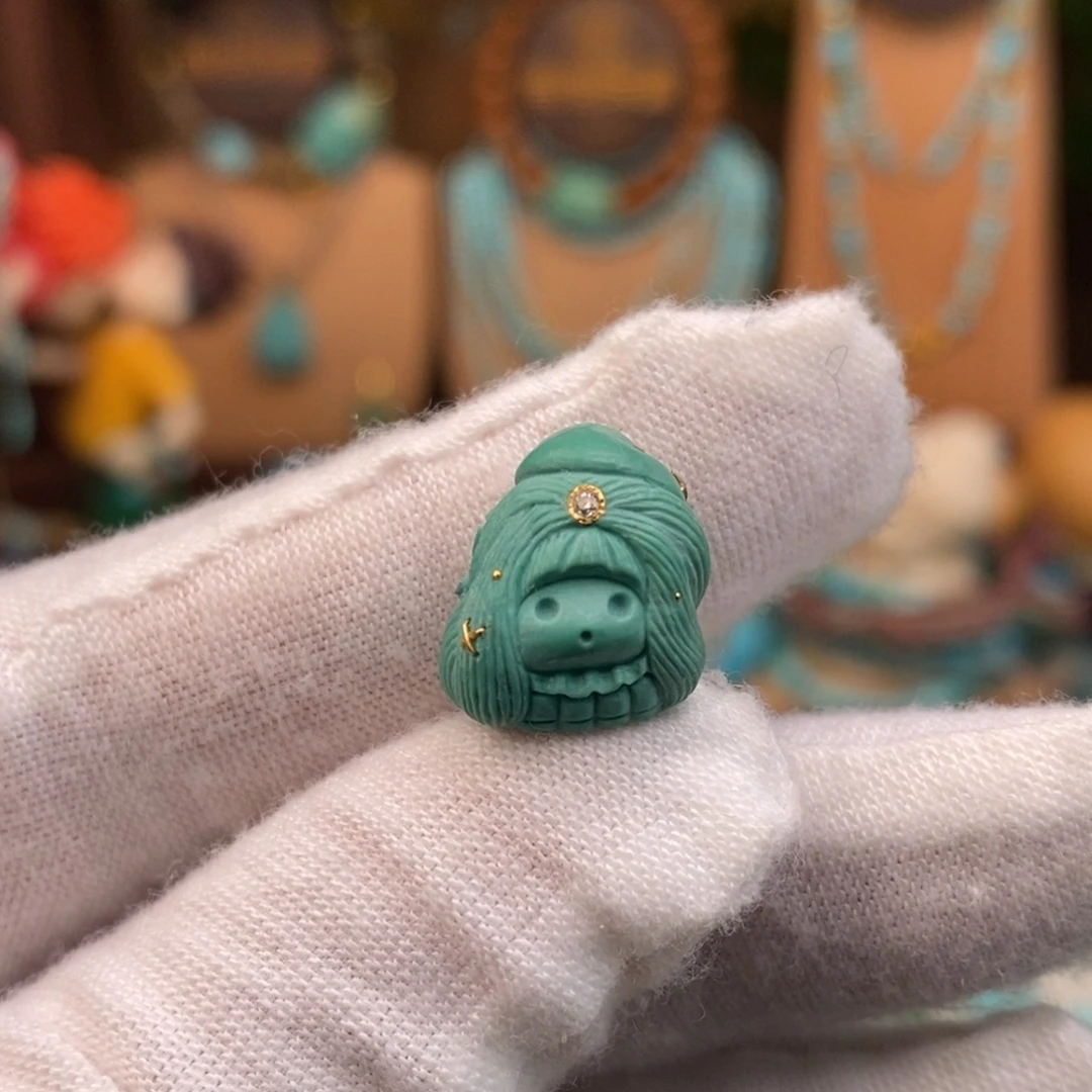 绿松石未镶嵌配饰