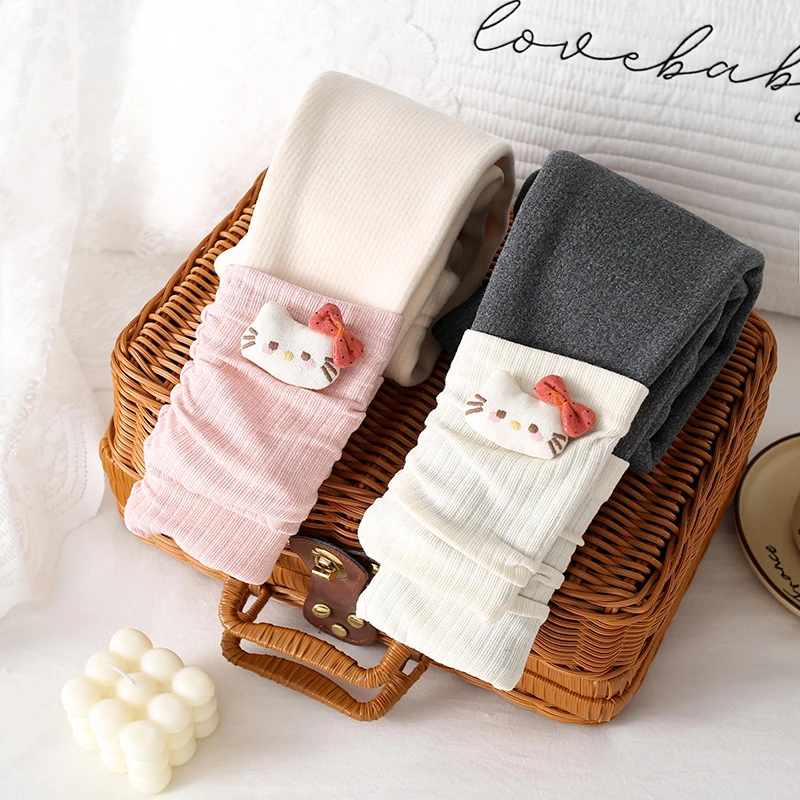 女童秋冬打底裤600g百搭休闲裤外穿洋气女时尚可爱加绒加厚儿童