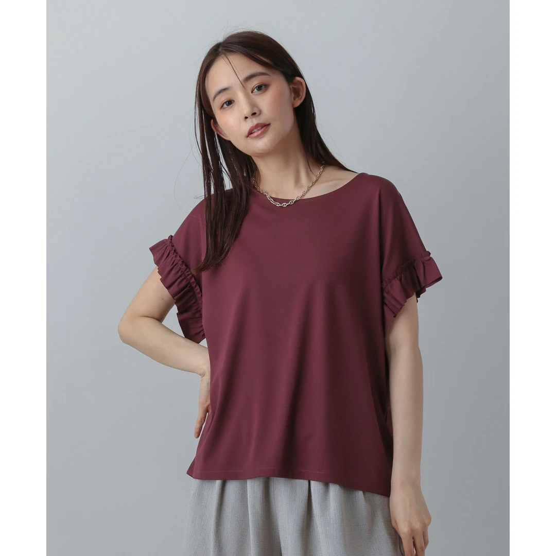 【胖虎家】G 夏季新款 冷感薄款女士老钱风时尚都市休闲宽松T恤