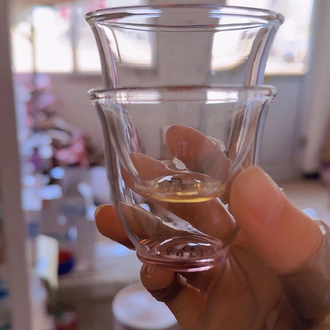 高硼硅玻璃茶水分离款疯***我C01 粉黄
