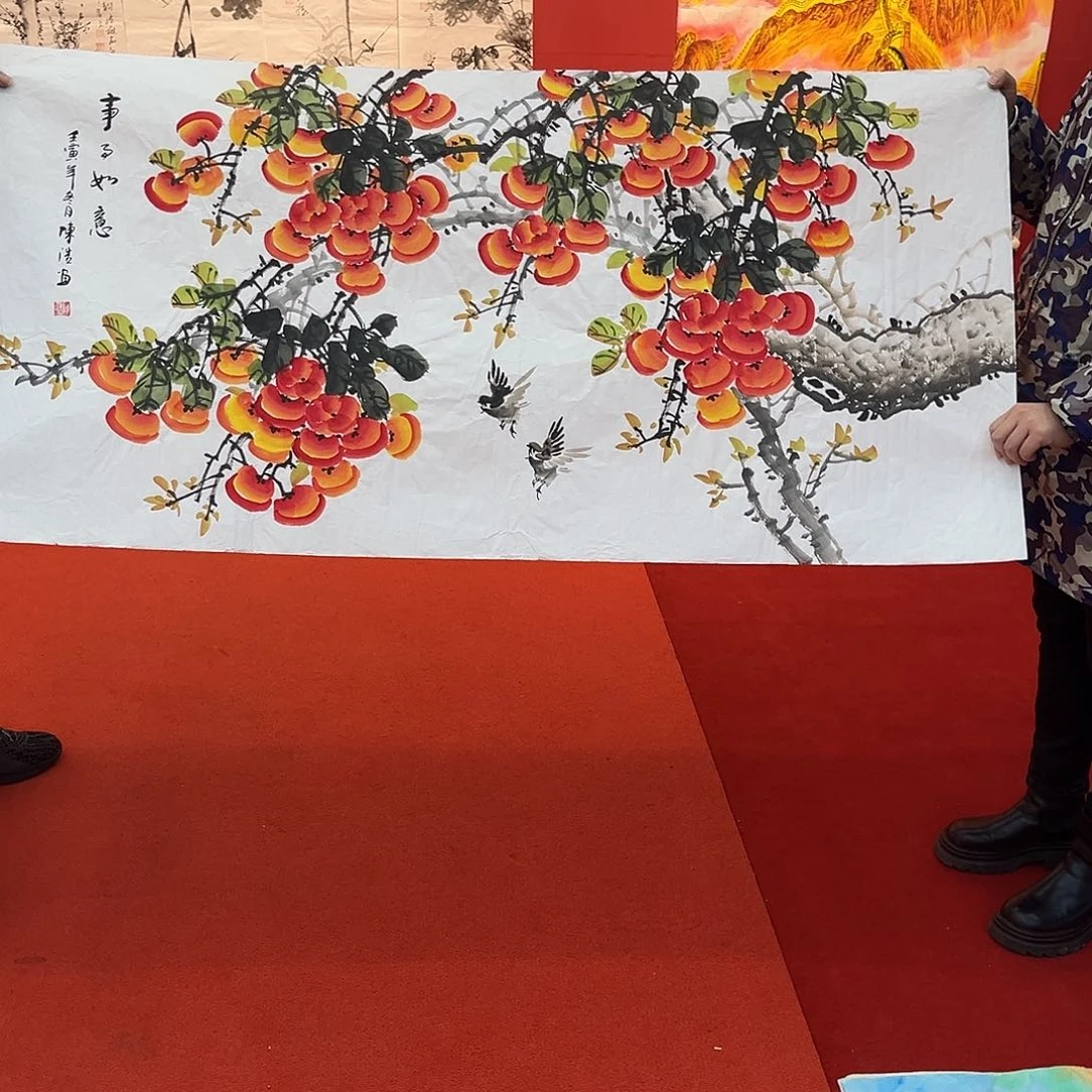 国画手绘国画作品