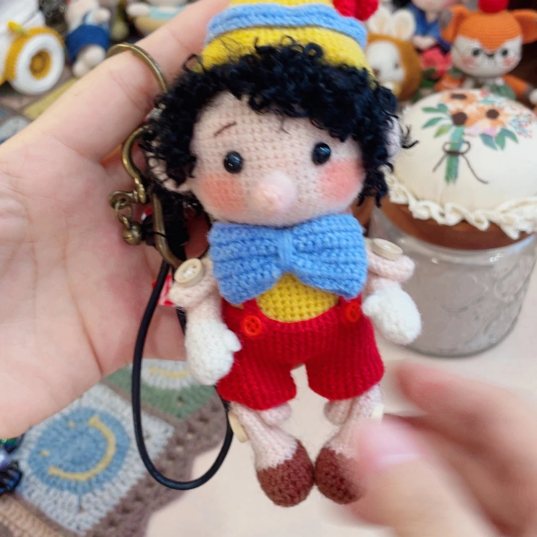 真***诚编织品羊毛线匹诺曹