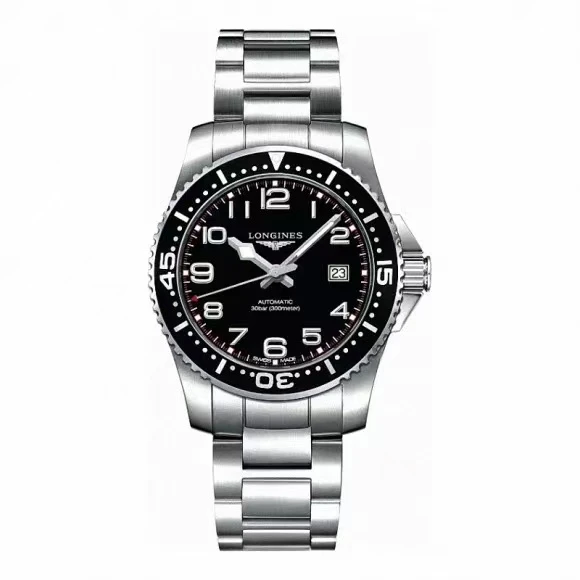 99新 Longines/浪琴 尖货名品/黑盘钢带康卡斯/41mm