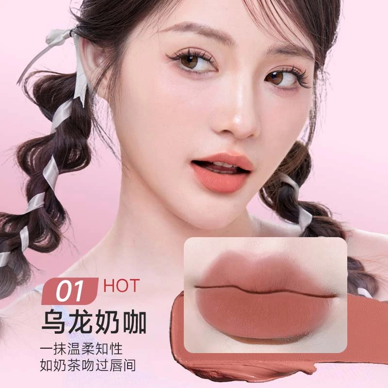 双头唇线笔刷勾勒唇形持久显色哑光便携新手妆容修饰神器提亮美颜