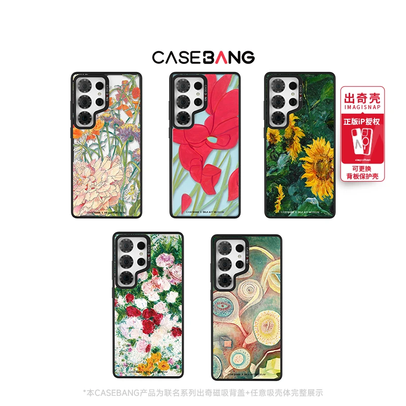 CASEBANGx德基艺术博物馆联名花花世界系列适用三星S24/S25手机壳