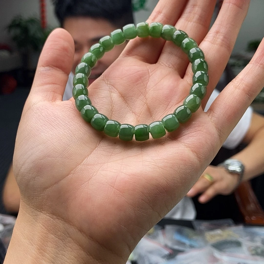 和田玉未镶嵌颈饰手串 颜色多样性发拍一发一