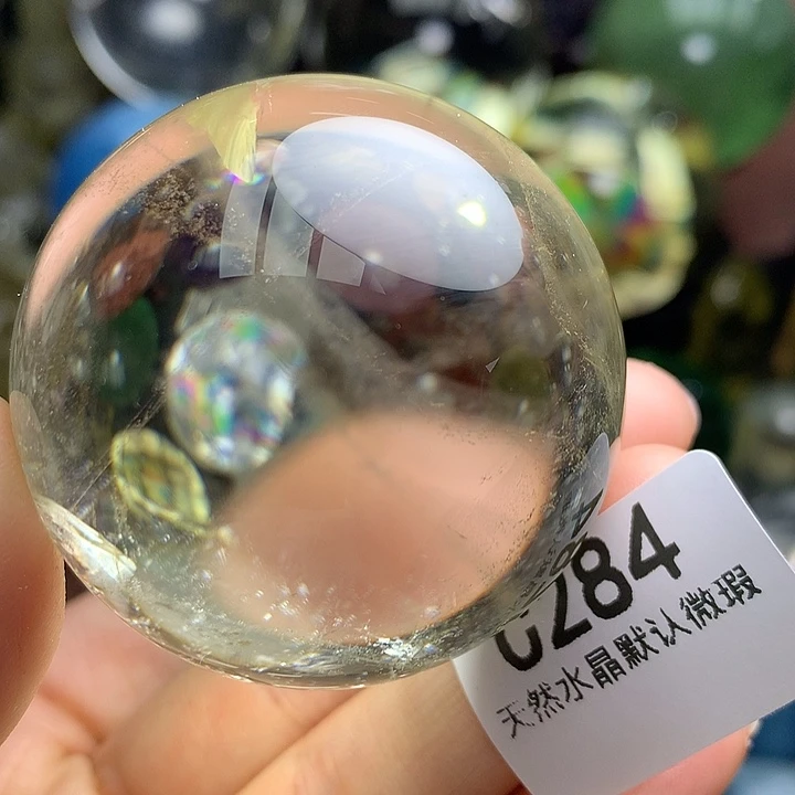 水晶天然黄水晶摆件47mm未镶嵌