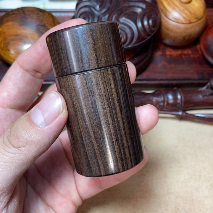 东非黑黄檀（紫光檀）罐