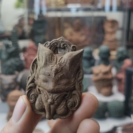 泥塑栀子花香九尾狐香牌福利款福利价