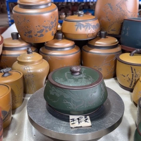 紫砂茶叶罐。。。。。。。。