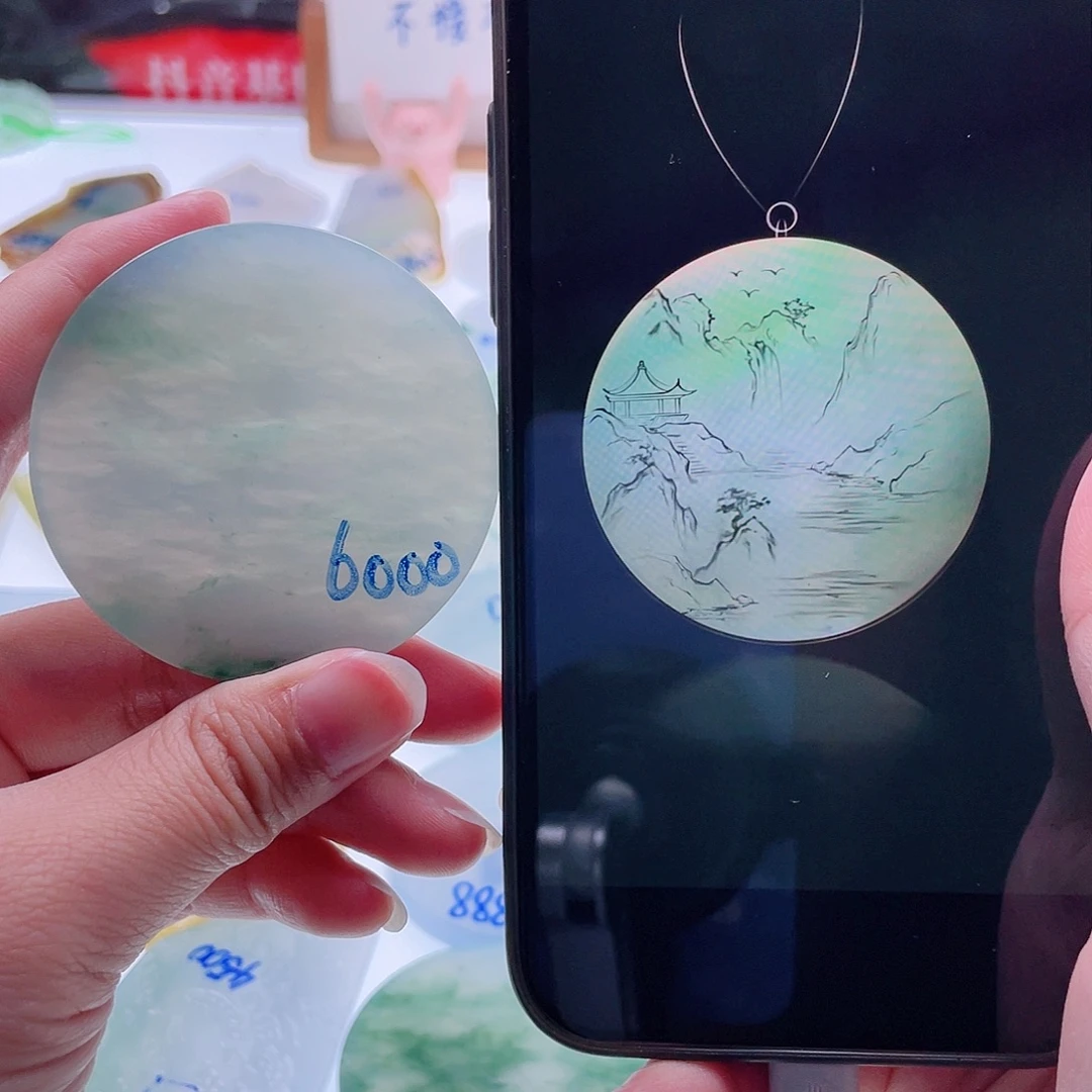 定制翡翠未镶嵌天然翡翠包工