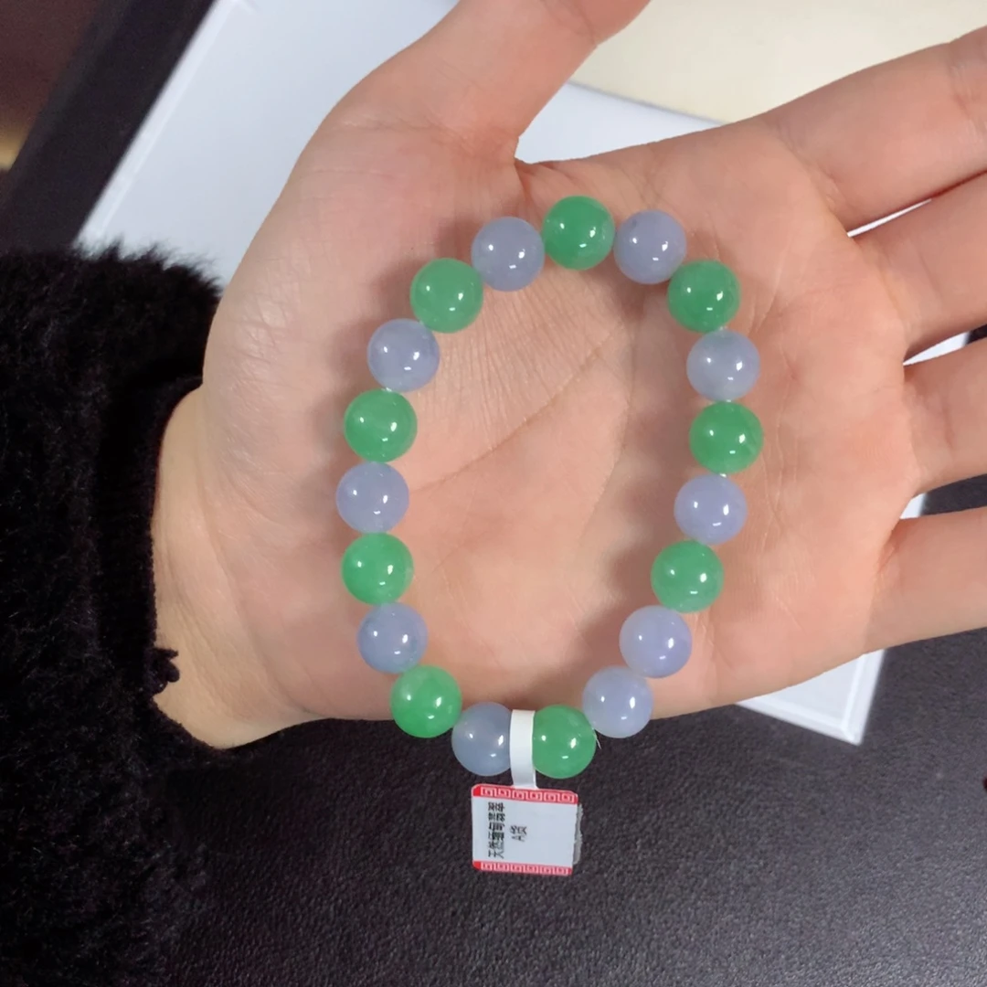 翡翠未镶嵌颈饰手串