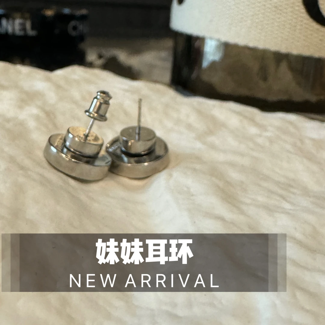 铜合金珐琅耳饰 ASA. J I E 休闲简约百搭耳环AAES11