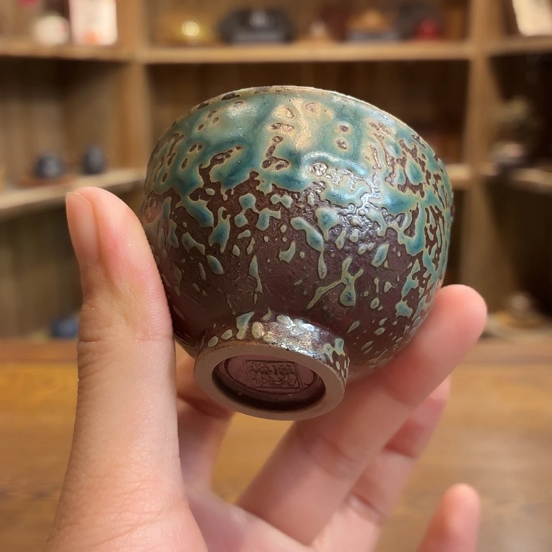 柴烧老岩泥茶器皿