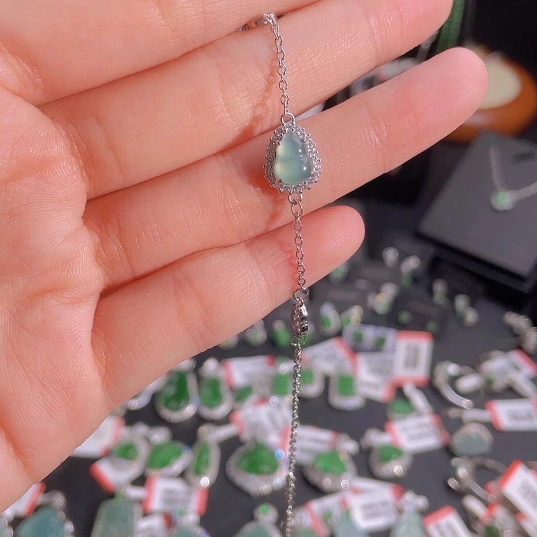 未镶嵌手链翡翠手链