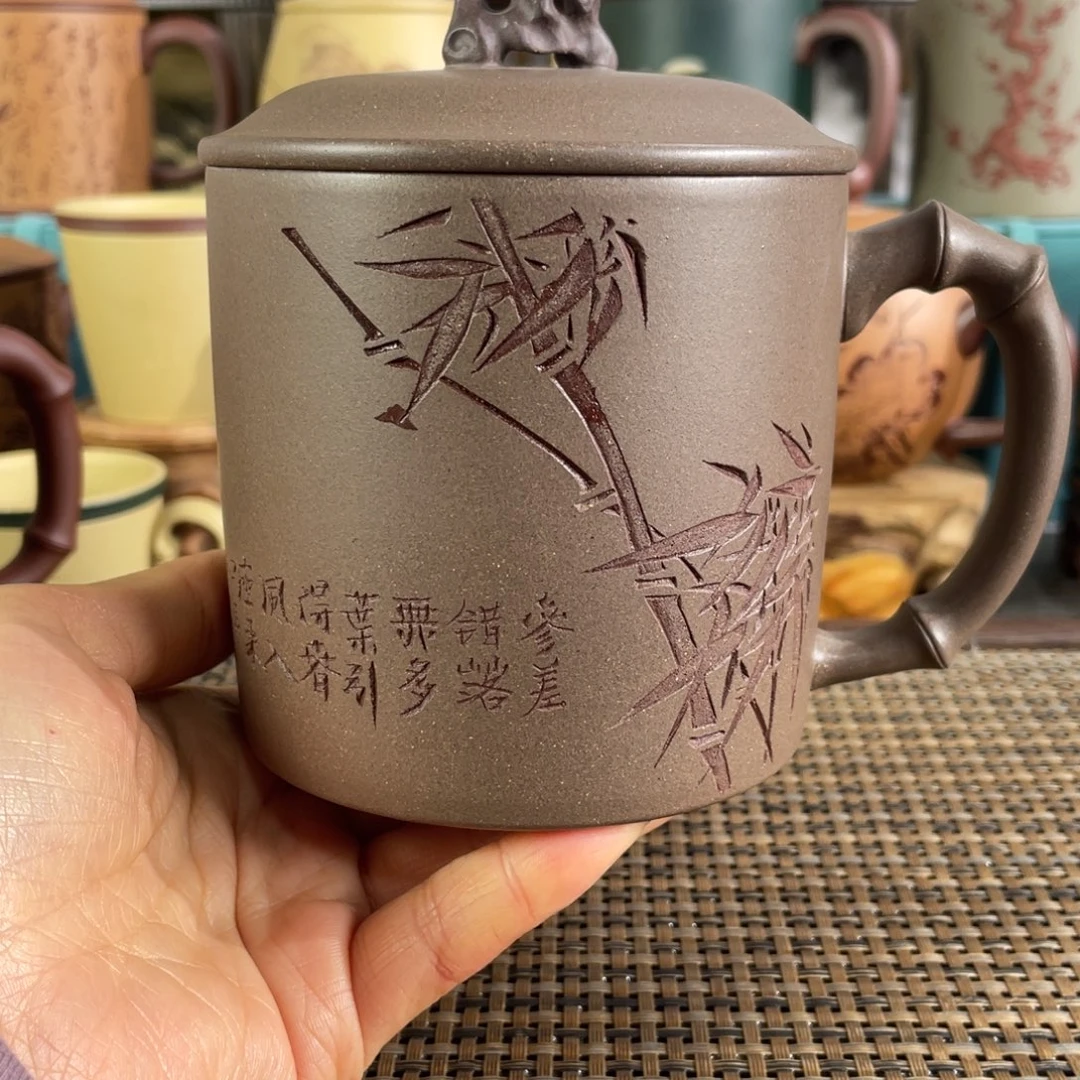 茶杯紫砂紫砂盖杯