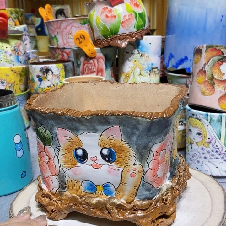 景德镇艺术手绘作品