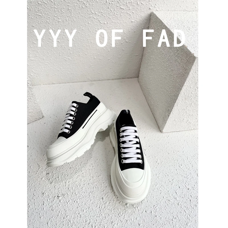 （轻奢名品）新款时尚休闲帆布鞋男女