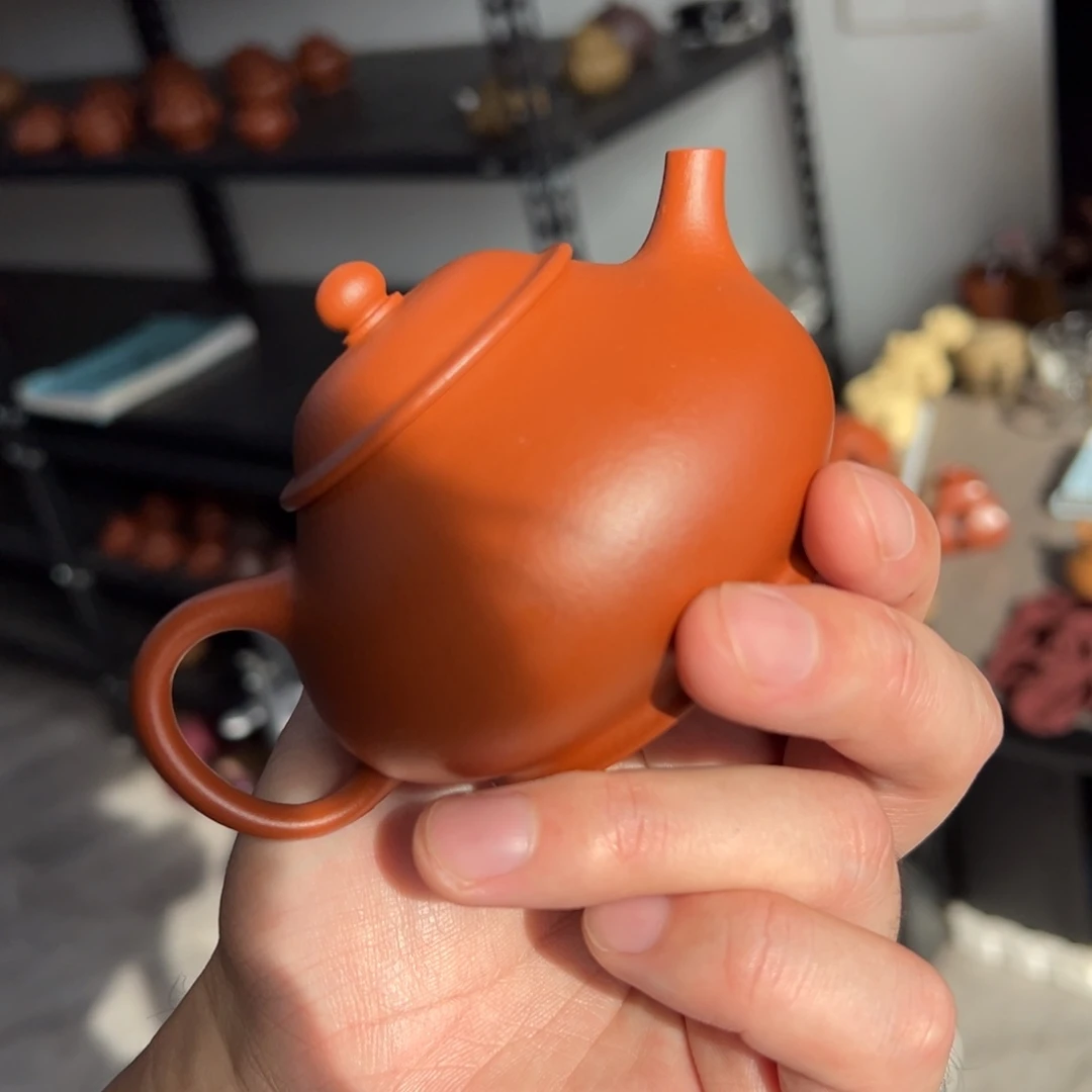 紫砂茶壶宜兴紫砂壶的制作微瑕