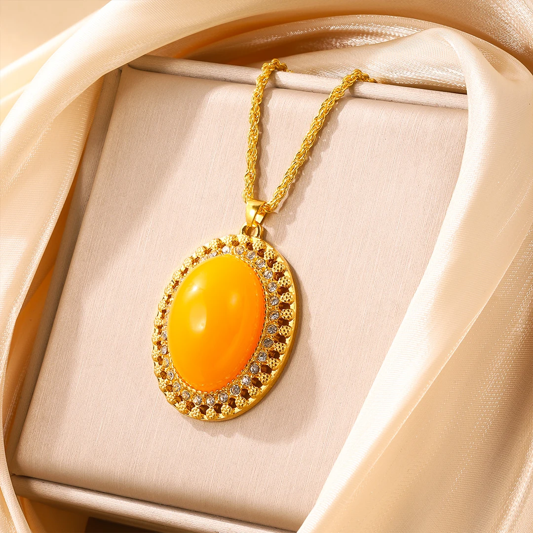 铜合金吊坠 轻奢风时尚新款项链WH4105-3