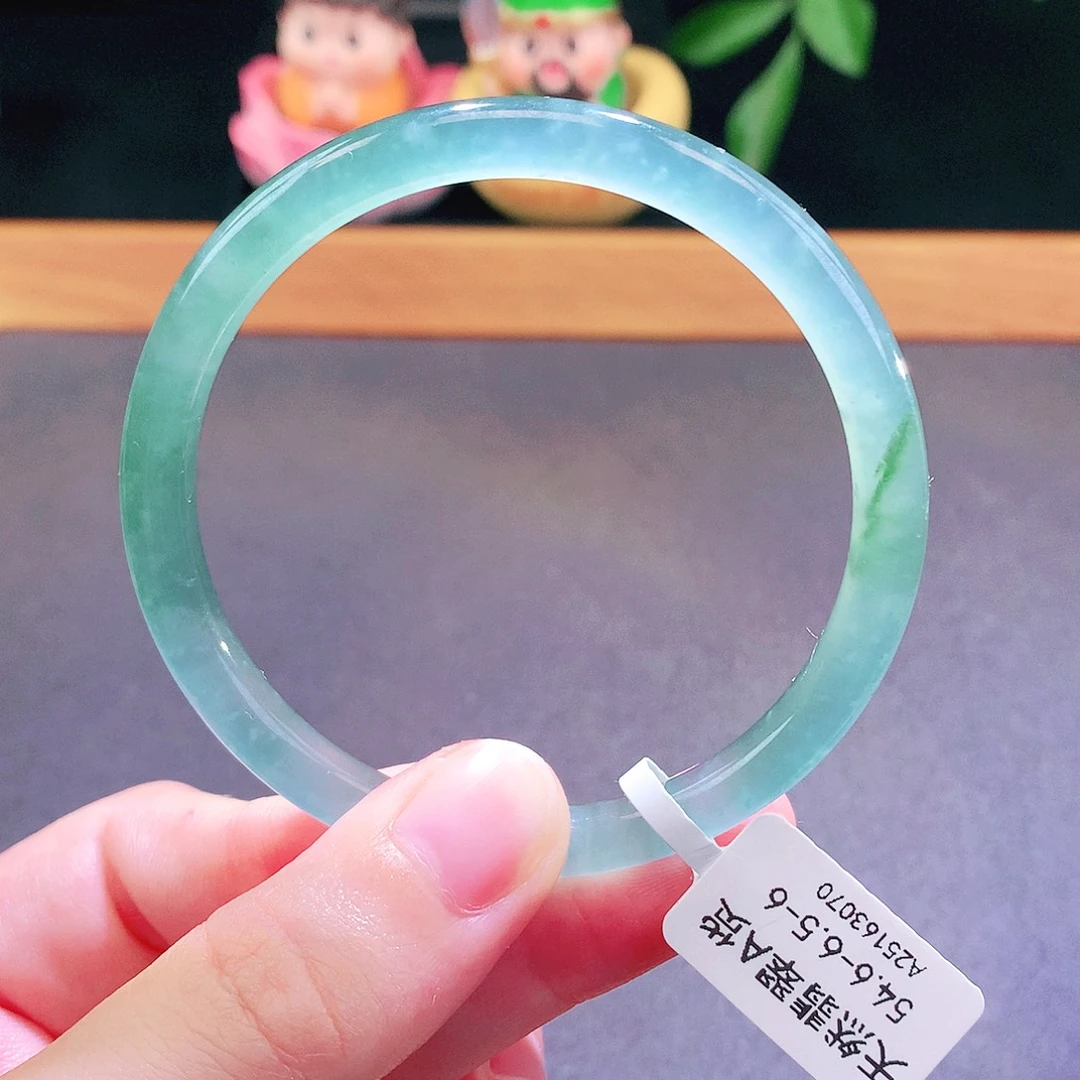 翡翠未镶嵌手镯天然翡翠