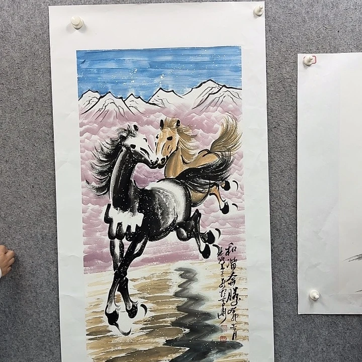 书法作品多次参加