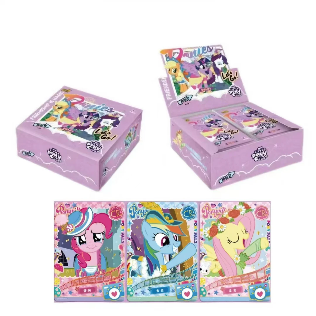 【大胃王】小马宝莉 动漫收藏卡-趣影包第4弹(代拆)绒绒拆卡