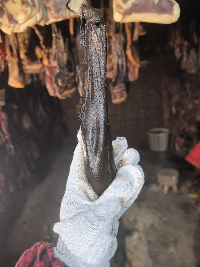 老北川农家烟熏麻辣猪肝