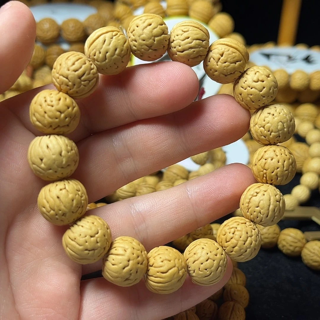桃核手串15尺寸金丹