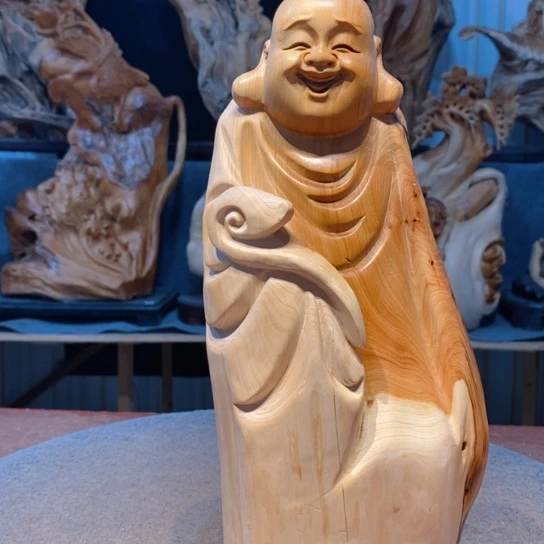 柏木（崖柏）根雕摆件