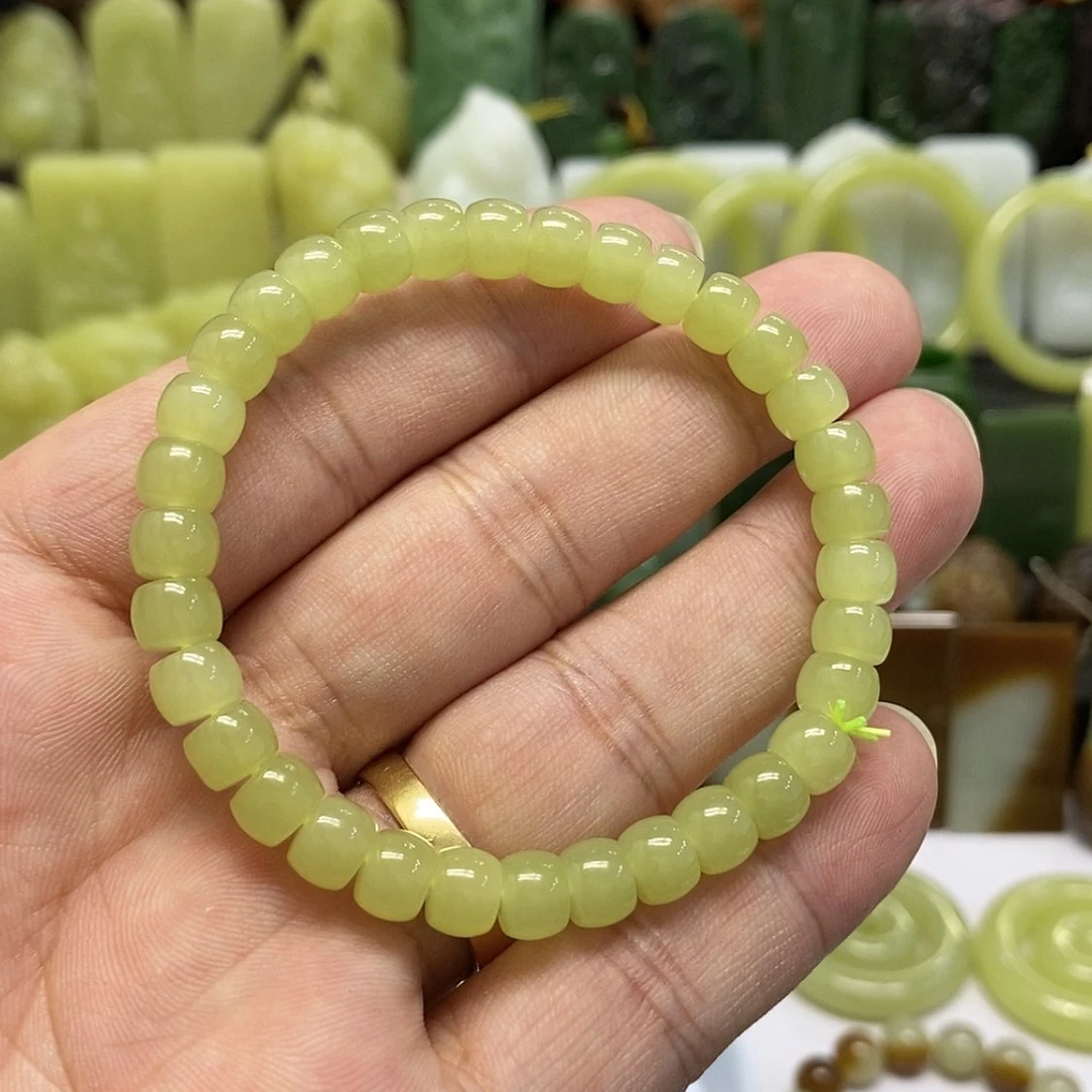 【闪购商品】手链未镶嵌和田玉（糖玉）