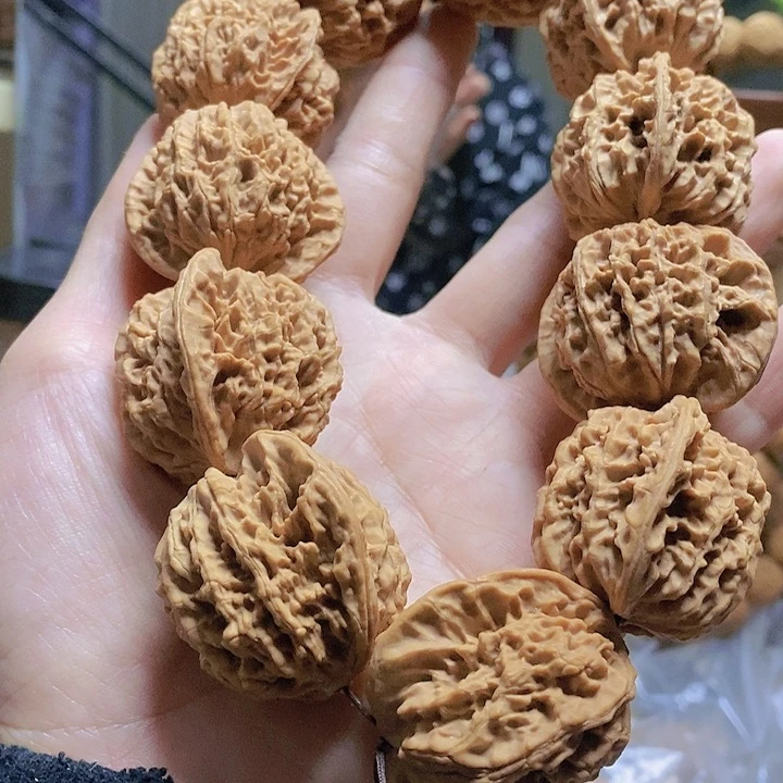 【闪购商品】文玩核桃把件37老款狮子头手持