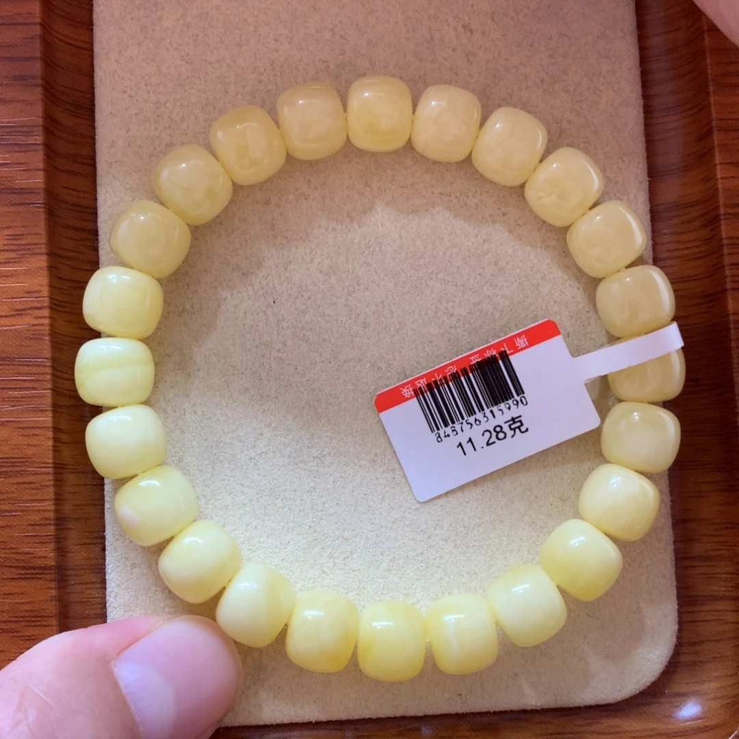 蜜蜡手链未镶嵌蜜蜡