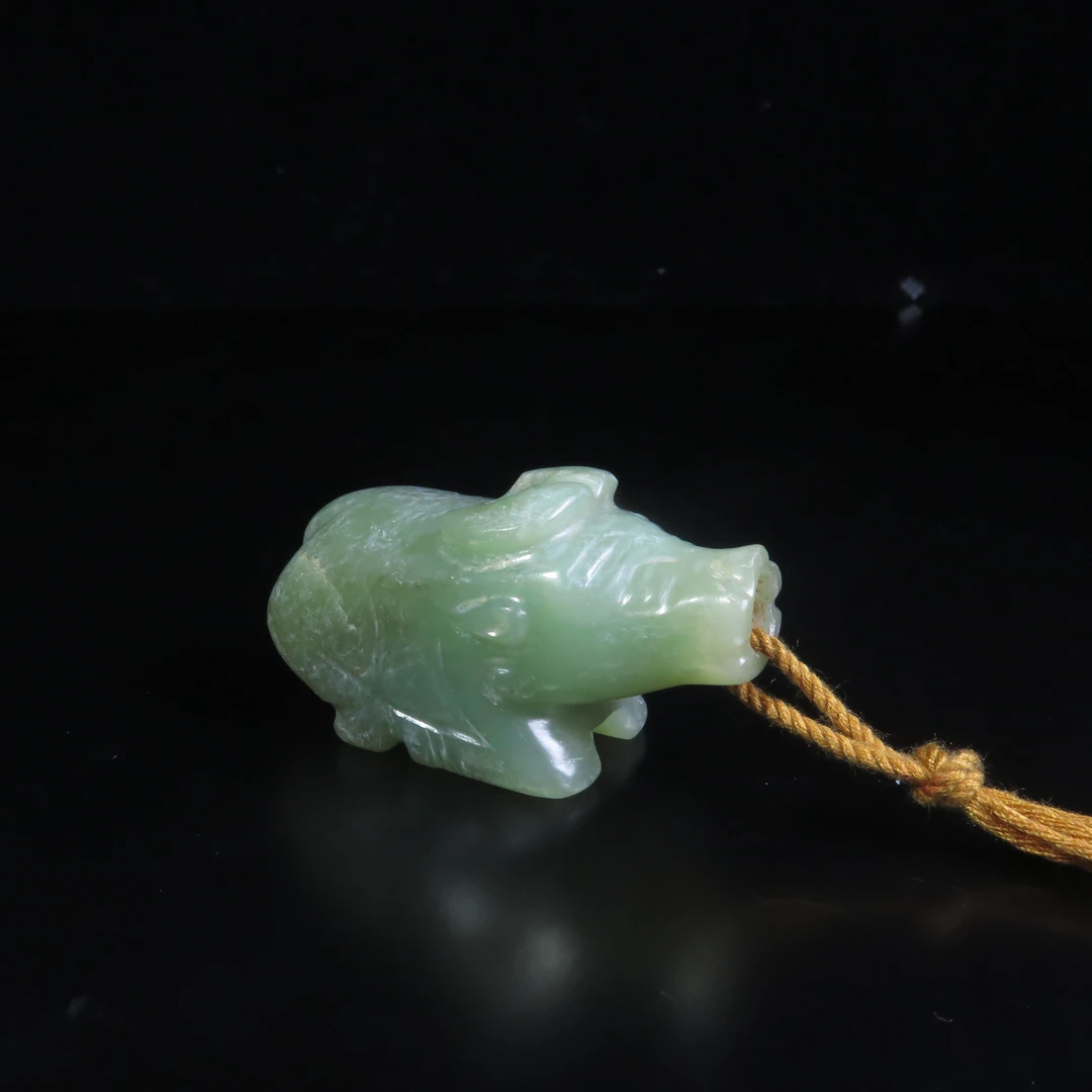 民国商玉牛/MZ050634/和田玉/民族文物