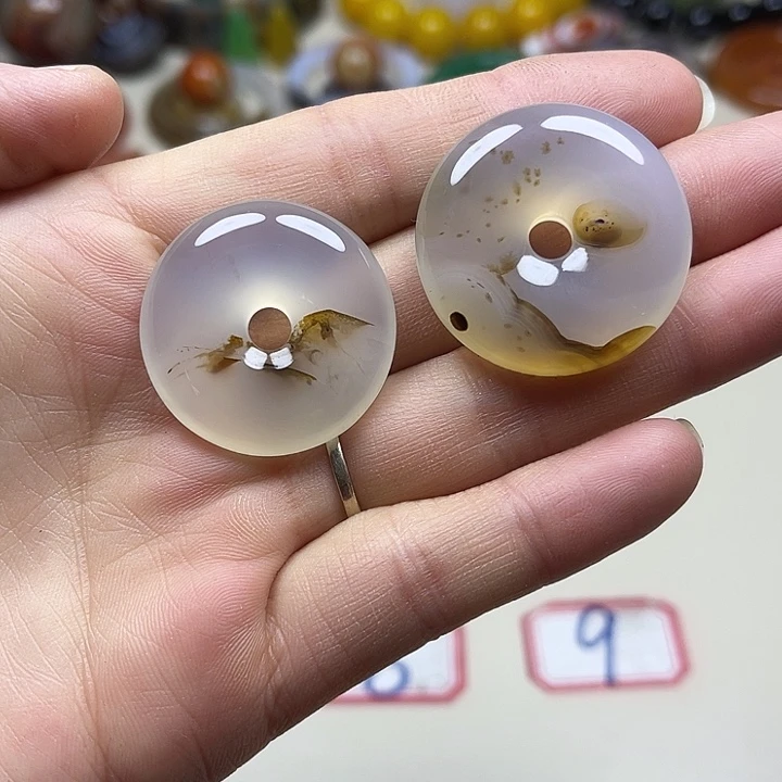 你***人玛瑙/玉髓未镶嵌颈饰