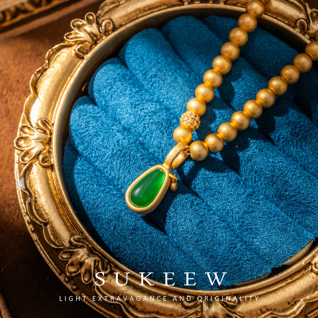 SUKEEW/酥可【禧豆】优雅绿豆豆气质手链287206