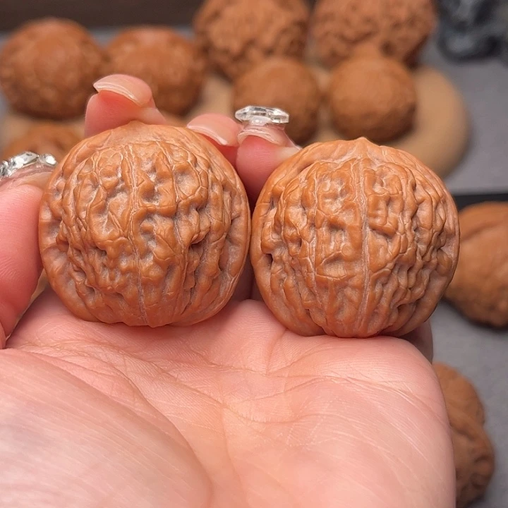 把件文玩核桃0435莲花34/35/34