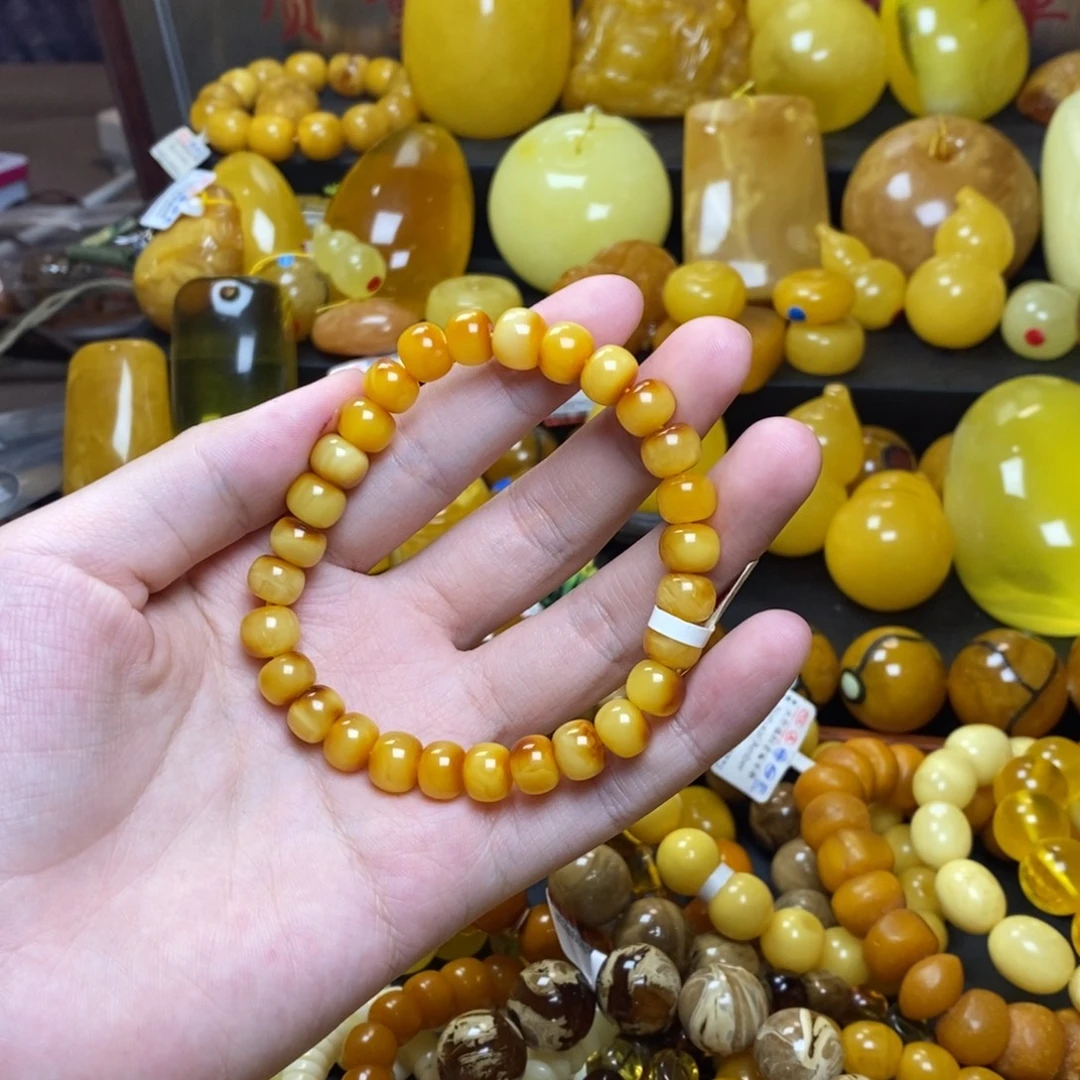 琥珀未镶嵌珠宝奇石