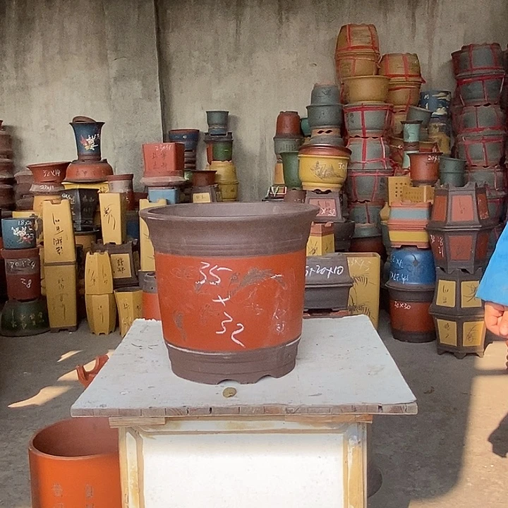 紫砂花盆紫砂花盆