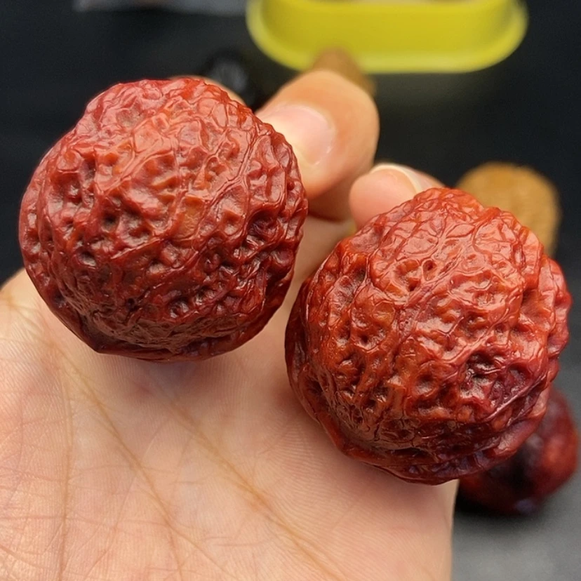 【闪购商品】把件文玩核桃40尺蛇皮元宝