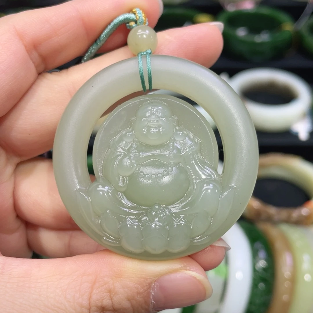 吊坠(不含链)未镶嵌和田玉