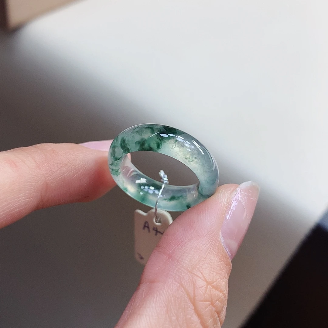 翡翠戒指未镶嵌10号